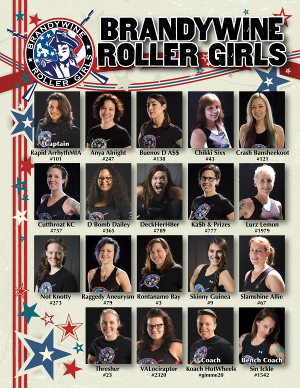 Brandywine Roller Girls Team Page