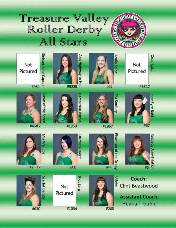 Treasure Valley Rollergirls Team Page