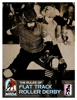 WFTDA Announces MRDA-branded Edition of "Rules of Flat Track Roller Derby"