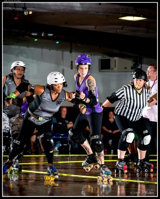 WFTDA Featured Skater: February 2014: Buster Skull