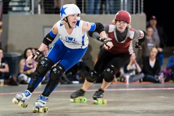 Victorian Roller Derby League vs Sacred City Derby Girls at 2013 WFTDA Division 1 Playoffs Salem