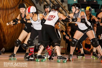 GAME 10: DC ROLLERGIRLS (1) V. CHICAGO OUTFIT (5) at 2014 Playoffs: Kitchener Waterloo