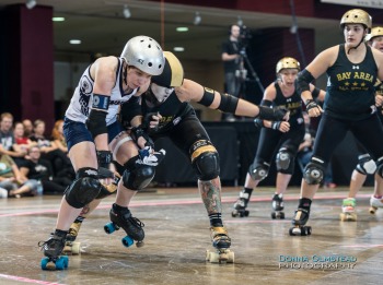 D1 Game 2: B.ay A.rea D.erby Girls (Tucson #2) vs Denver Roller Derby (Jacksonville #32