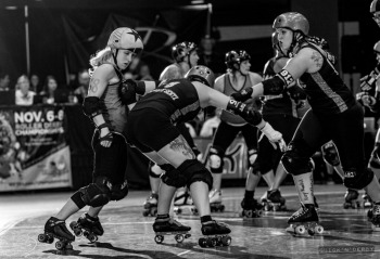 D1 Game 3: Jacksonville RollerGirls (Jacksonville #2) vs. Arch Rival Roller Girls (Tucson #3)