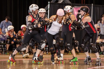 D2 Game 2: Kansas City Roller Warriors (Cleveland #1) vs Sacred City Derby Girls (Detroit #2)