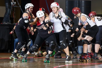 D2 Game 2: Kansas City Roller Warriors (Cleveland #1) vs Sacred City Derby Girls (Detroit #2)