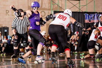 Game 17: Rose City Rollers (#1) vs Texas Rollergirls (#2)