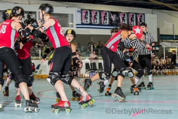 Game 1: Boulder County Bombers (#7) vs Bear City Roller Derby (#10)