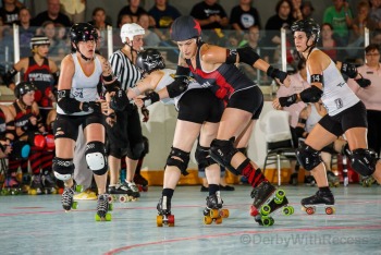 Game 16: Naptown Roller Girls (#4) vs Chicago Outfit Roller Derby (#6)
