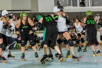 Game 3: Emerald City Roller Girls (#3) vs Chicago Outfit Roller Derby (#6)