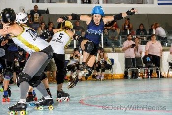 Game 7:  Wasatch Roller Derby (#5) vs Boulder County Bombers (#7)