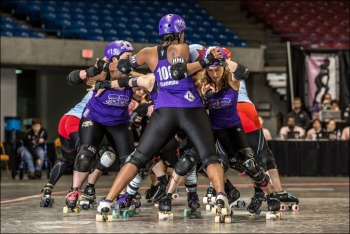 Rose City Rollers at 2014 Plalyoffs