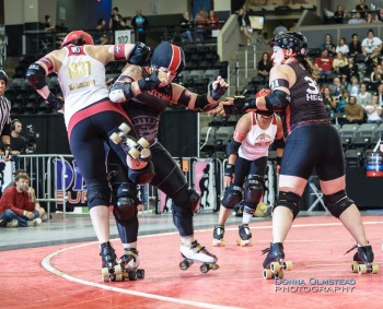 Game 17: Gotham Girls Roller Derby (#1) vs. Angel City Derby Girls (#2)