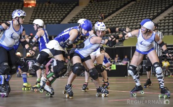 Game 5: Victorian Roller Derby League (#1) vs Mad Rollin' Dolls (#9)