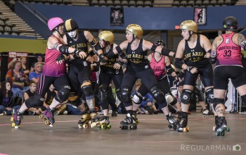 Game 9: Arch Rival Roller Girls (#3) vs B.ay A.rea D.erby G.irls (#2)