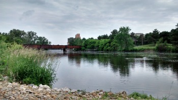 Lansing River Trail Bridge