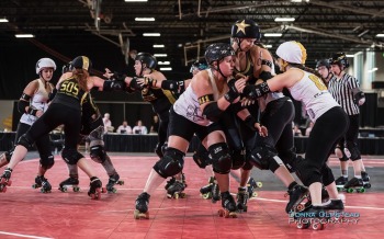 Game 2: Boulder County Bombers (#8) vs Chicago Outfit Roller Derby (#9)