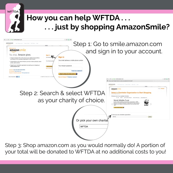 Help WFTDA by Shopping with AmazonSmile