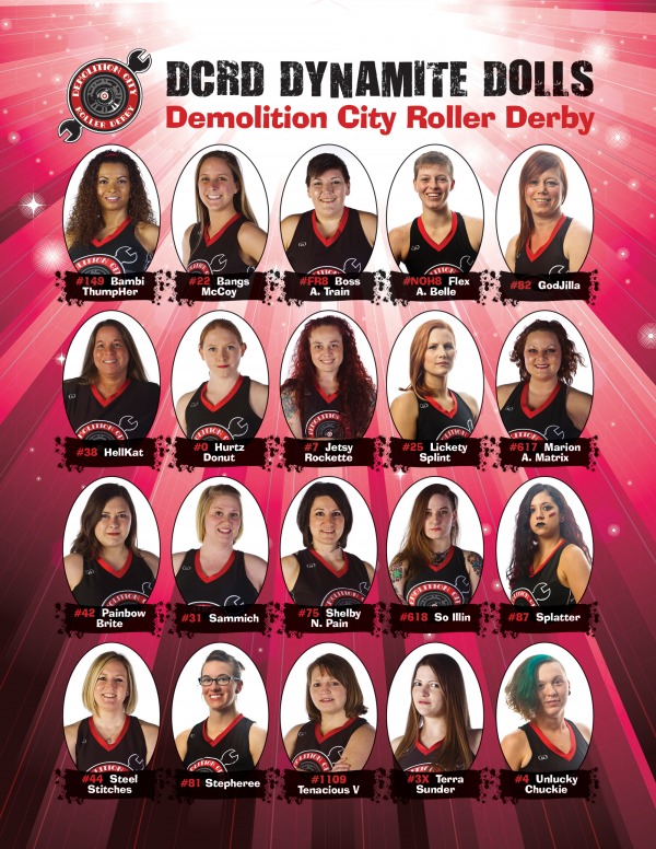 Demolition City Roller Derby Team Page