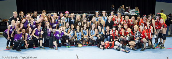 WFTDA 2011 West Region Top 3